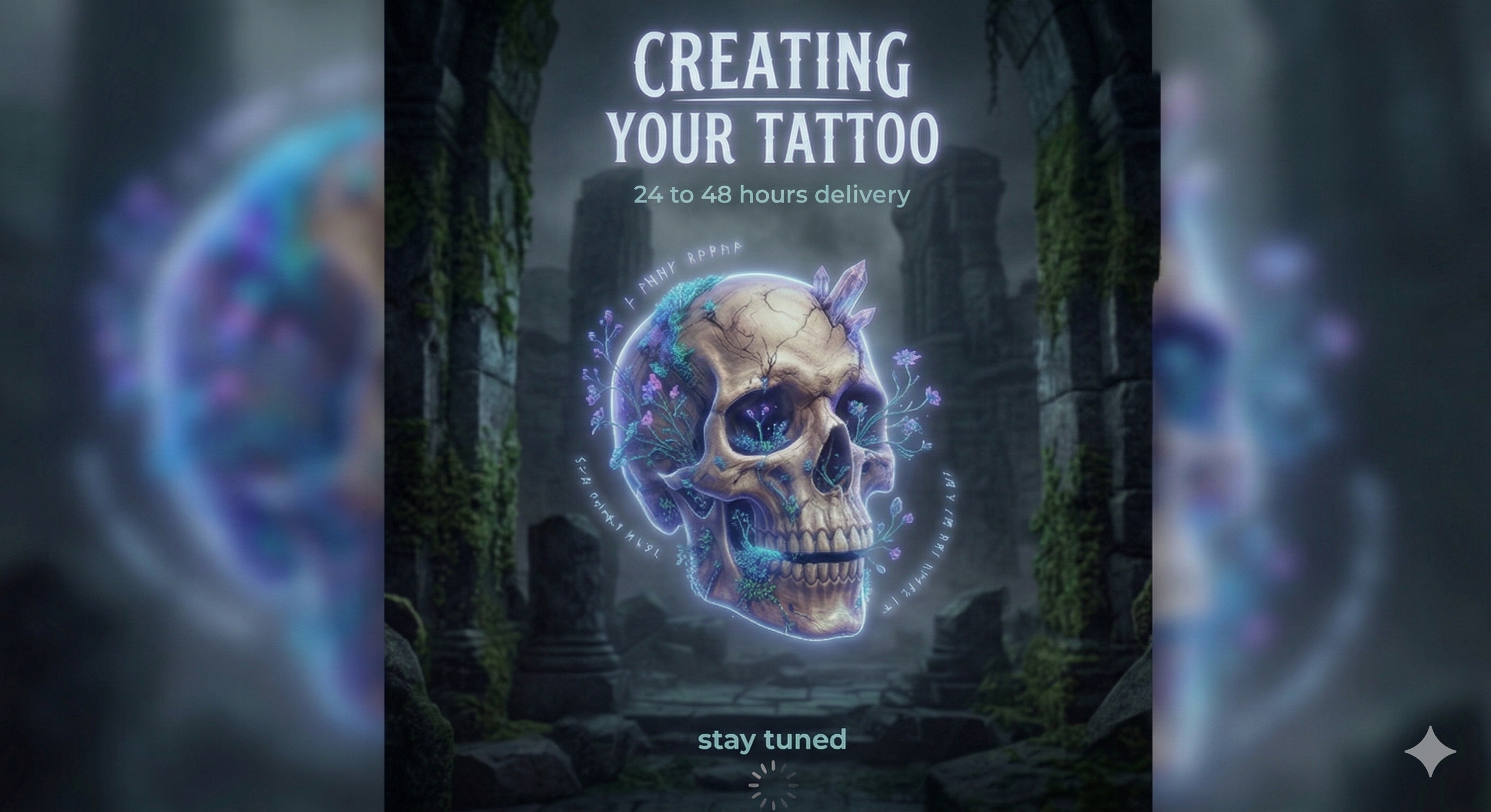 Mother & Daughter Digital Tattoo