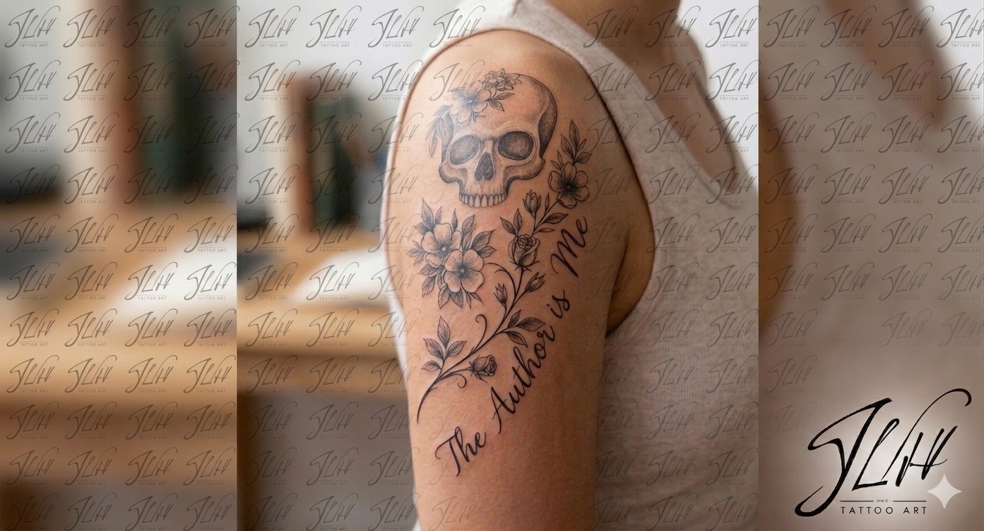 Semicolon Skull Tattoo | Digital Download | Mental Health Awareness |